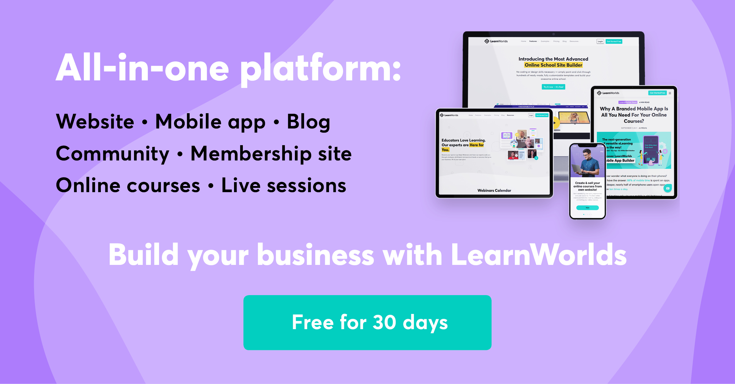 LearnWorlds - Top User-rated Online Course Platform & LMS